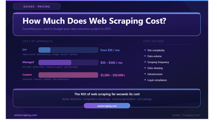 Cost of Web Scraping: What Businesses and Developers Need to Know